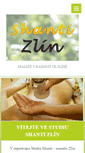 Mobile Screenshot of masaze-zlin.cz